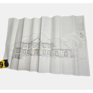 1996 Lynn M. Taschler Inc. Architectural House‎ Blueprint & Floor Plan Wausau WI